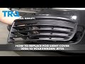 How to Replace Fog Light Cover 2006-10 Volkswagen Jetta
