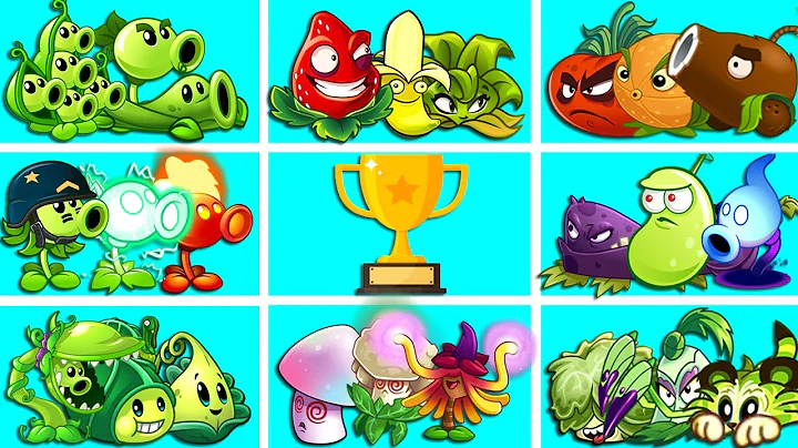 Tournament 8 Best Team Plants - Who Will Win? - PvZ 2 Team Plant Vs Team Plant
