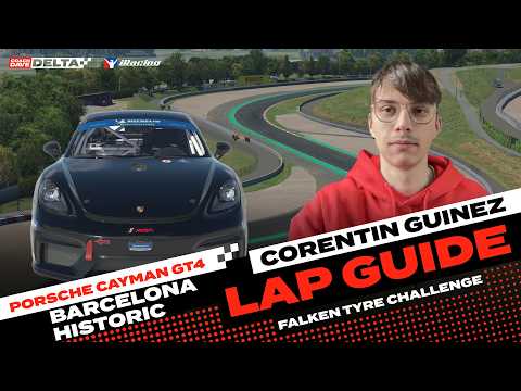 iRacing Lap Guide: Porsche Cayman GT4 at Barcelona Historic