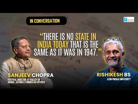 Remaking India's Internal Boundaries | Sanjiv Chopra - YouTube