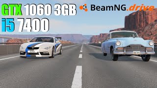 BeamNG.drive Traffic Test | GTX 1060 3GB   i5 7400 | Benchmark