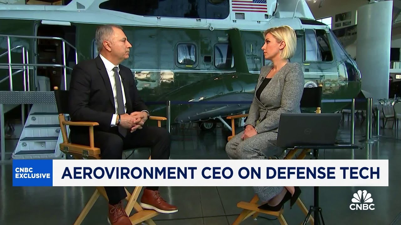 Aerovironment CEO Wahid Nawabi talks Trump, AI, and geopolitics - YouTube