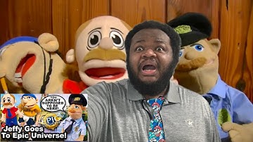 SML Movie: Jeffy Goes To Epic Universe! (REACTION) #sml #jeffy #universalstudios 😂🎢🎠