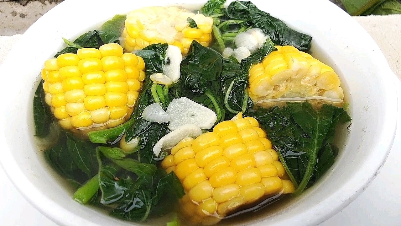 RESEP SAYUR BENING BAYAM JAGUNG MANIS SEGEEER BANGET
