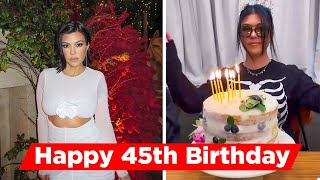 Kourtney Kardashian Celebrates Her 45th Birthday With IHOP Breakfast