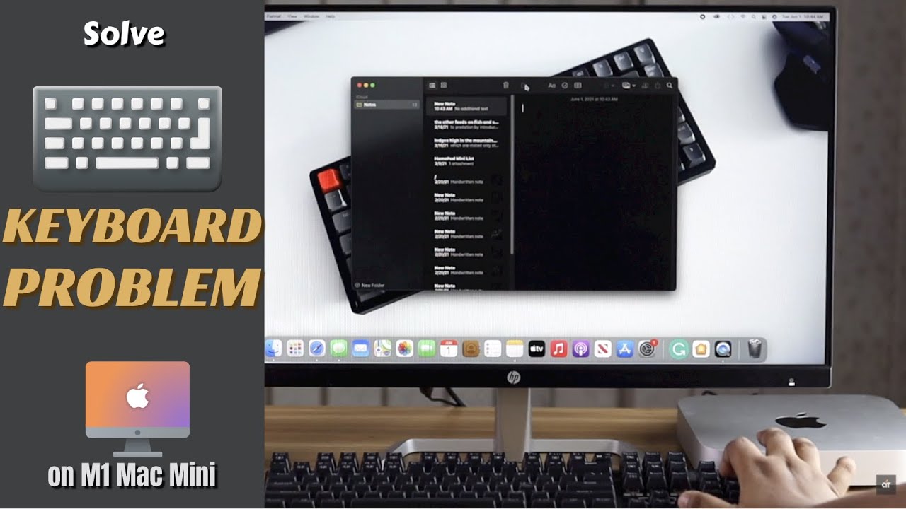最初の  2020 Keyboard Chip＋Magic M1 mini Mac デスクトップ型PC