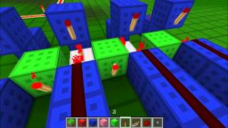 Nine Digit Combination Lock [Minecraft Redstone Tutorials]