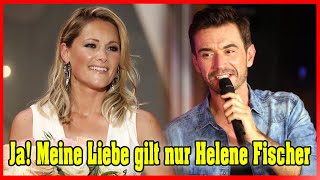 Florian Silbereisen: Ja! Meine Liebe gilt nur Helene Fischer und sonst niemandem