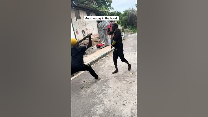 JAMAICAN STAND-OFF 🗡️🇯🇲 #crime #funny #comedy
