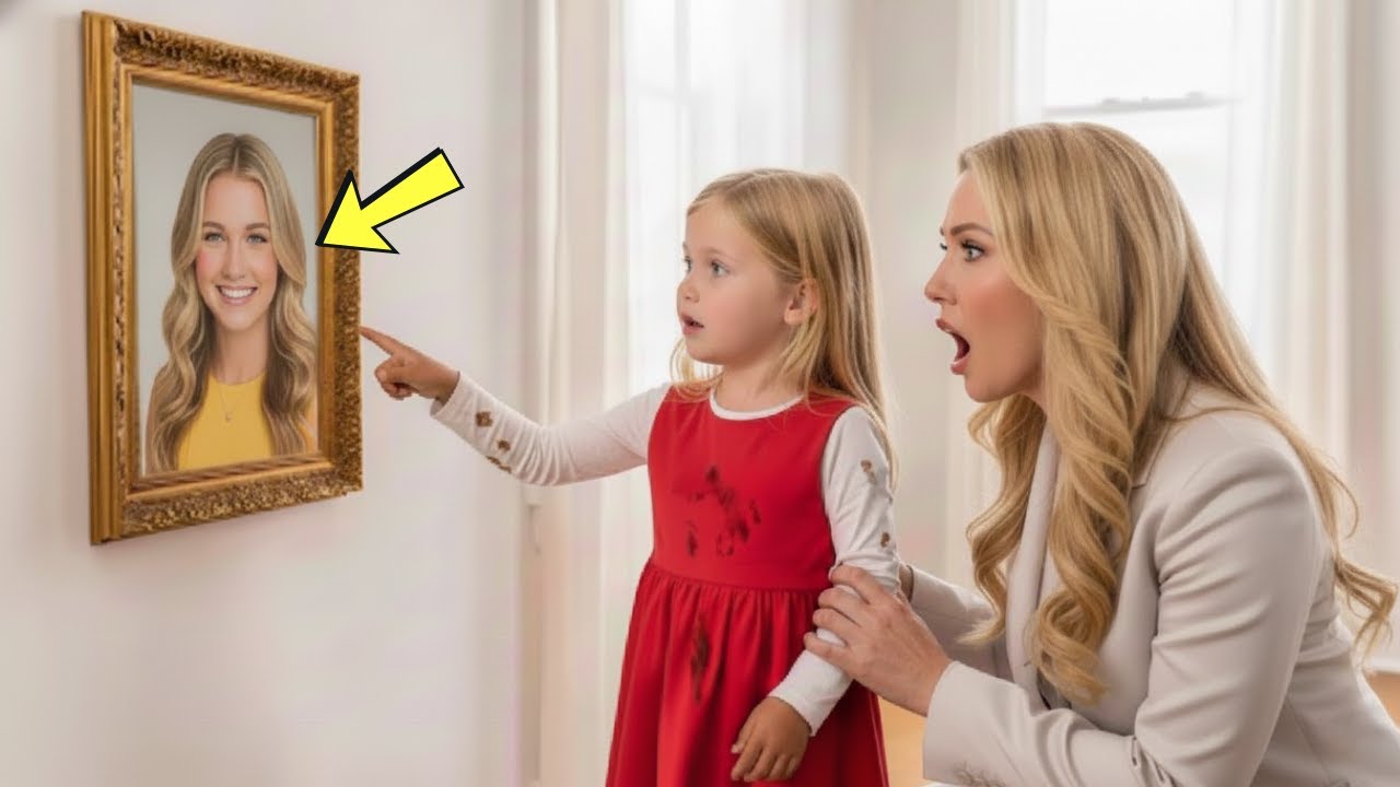 Poor Girl Asks Billionaire Heiress: “Why Is My Mom’s Photo In Your Mansion?”–Then Everything Changes