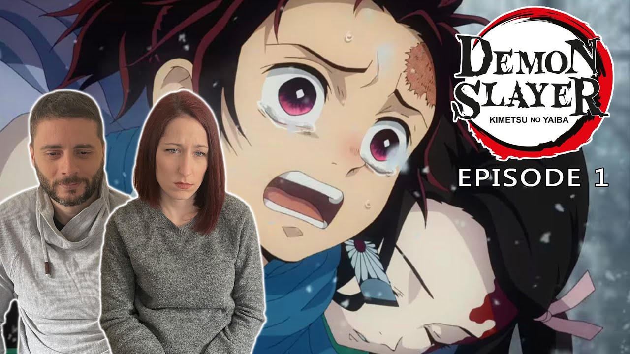 Her First Reaction to Demon Slayer | Episode 1