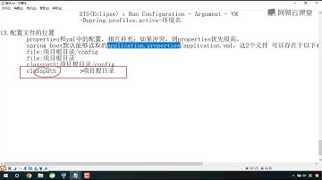 《Spring Boot视频教程（入门篇）》 1·9  SpringBoot配置文件位置