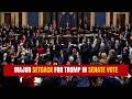 US Senate Votes to Limit Trump’s Authority on Iran War | Major Rebuke from Congress
