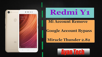 Redmi Y1 FRP Remove In Miracle crack 2.82 | Redmi Y1 Mi Account Remove | Miracle Crack 2.82