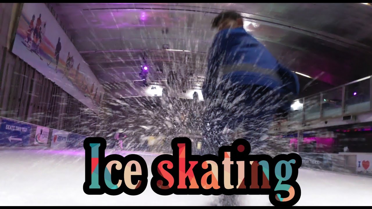 Best place ice skating in Delhi NCR Ambience mall Gurgaon Haryana have
