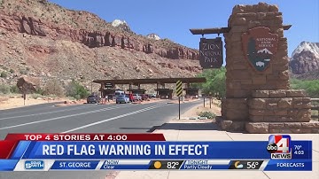 Red Flag Warning in Effect