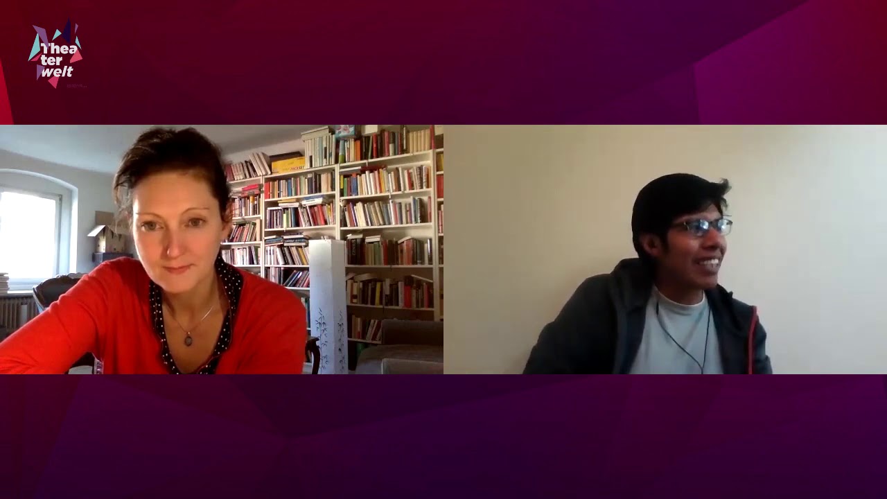 Theaterwelt: Rebekka Kricheldorf en conversación con César René Pérez