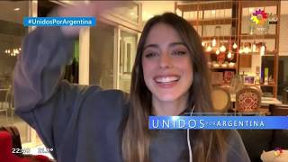 Entrevista de Tini para #UnidosPorArgentina (05/04/20)