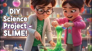 How to Make Slime for a Science Fair! 🧪 The ULTIMATE Recipe & Science Explained!