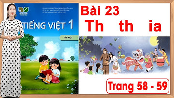 Tiếng việt lớp 1 kết nối tri thức bài 23