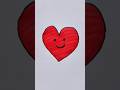How to draw heart ❤️ for kids #heart #drawing #viral #youtubeshorts #pipafuntv #art #kids