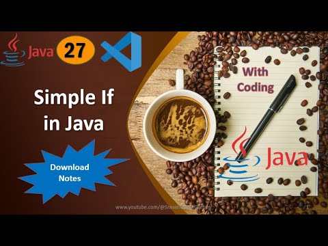#27. Simple if in Java || if Statement in Java - YouTube