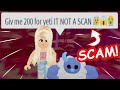 I FOUND A SCAMMER on Adopt Me Roblox