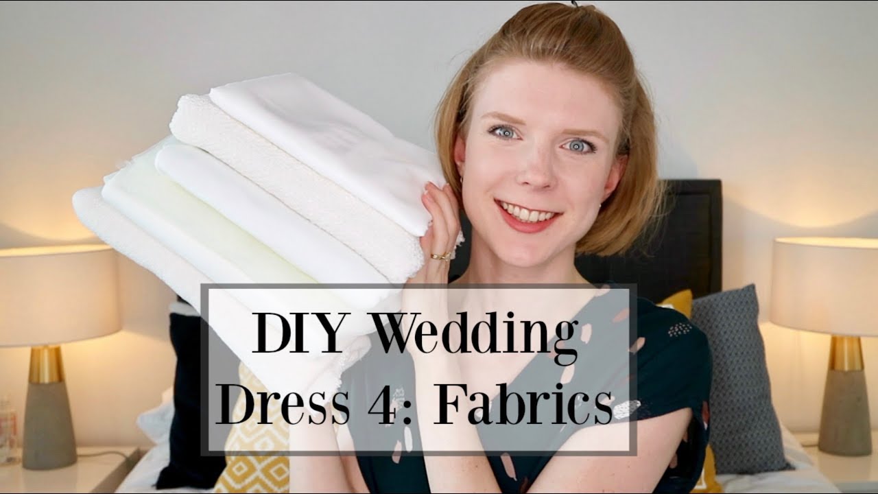 DIY Wedding Dress 4: Fabric Haul - YouTube