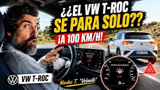 5 pruebas extremas al Volkswagen T-Roc 2026: «dormido» a 100 y freno de mano a 85.
