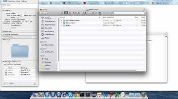 Enable Apache and PHP5 on Mac OSX Mavericks