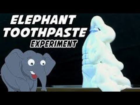 ცდა 1 - \"სპილოს კბილისპასტა\"