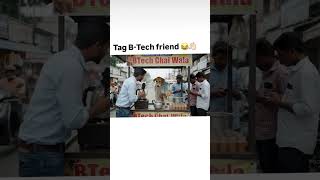 Chintu bhai tea shop b- tech b #viral #comedy #funny