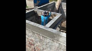 Membuat sloof gantung pada pondasi rumah Membuat sloof gantung pada pondasi rumah