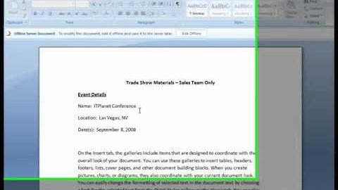 SharePoint Shepherd 2007 - Edit Document Library Files In Outlook