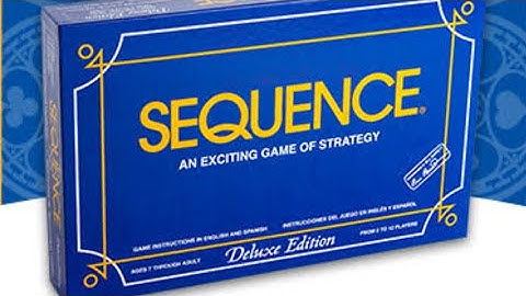 How to play the board game Sequence/Unboxing/ Rules and regulations
