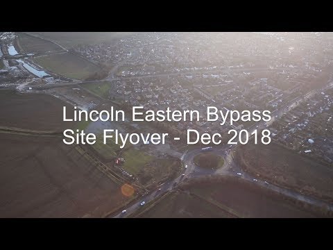 Lincoln Eastern Bypass Flyover - December 2018