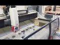 Timelapse of the intermac 35 5axis cnc work centre at bullseye glass co