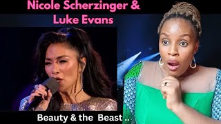 First Time Listening and Reacting To Nicole Scherzinger \& Luke Evans - Beauty and the Beast.