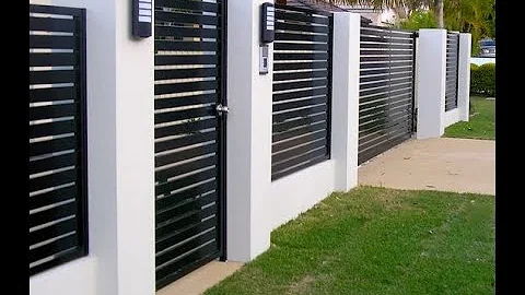 Modern Fence Wall Designs| Build in Ghana
