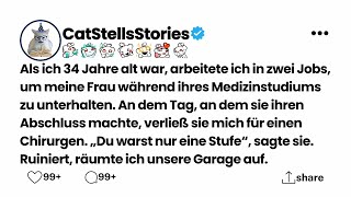 Als ich 34 Jahre alt war, arbeitete ich in zwei Jobs, um meine Frau während ihres Medizinstudiums...