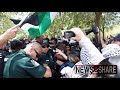 Propalestine protesters struggle with police arrested at usf