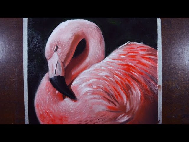 LV Flamingo - Scores Painting