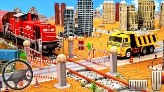 Indian Train Railroad Builder City Drive Road - Construction Simulation - Android GamePlay screenshot 3