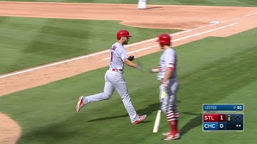 STL@CHC: DeJong skies a go-ahead solo shot to left