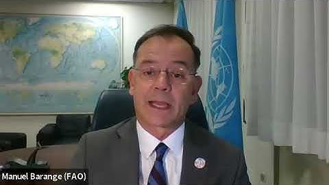 A message video of Mr. Manuel Barange, Assitant Director General and Director