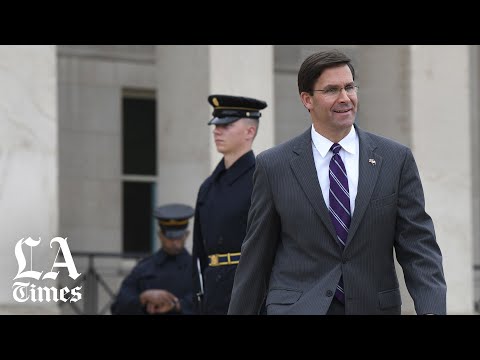 President Trump fires Defense Secretary Mark Esper