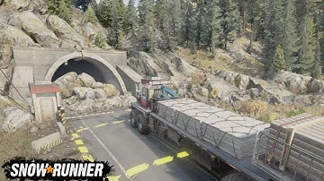 How to Unlock 2nd Gateway Tunnel Snowrunner Season 9 Renew & Rebuild