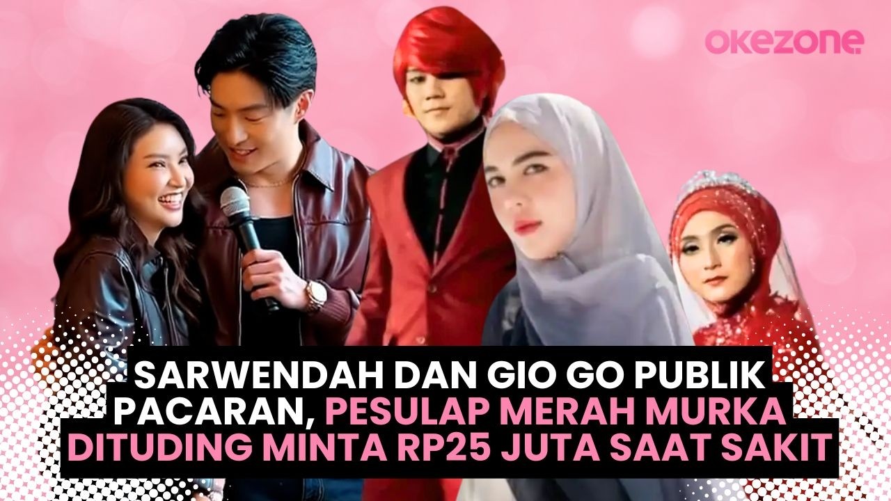 Sarwendah dan Gio Go Publik Pacaran, Pesulap Merah Murka Dituding Minta Rp25 Juta saat Sakit
