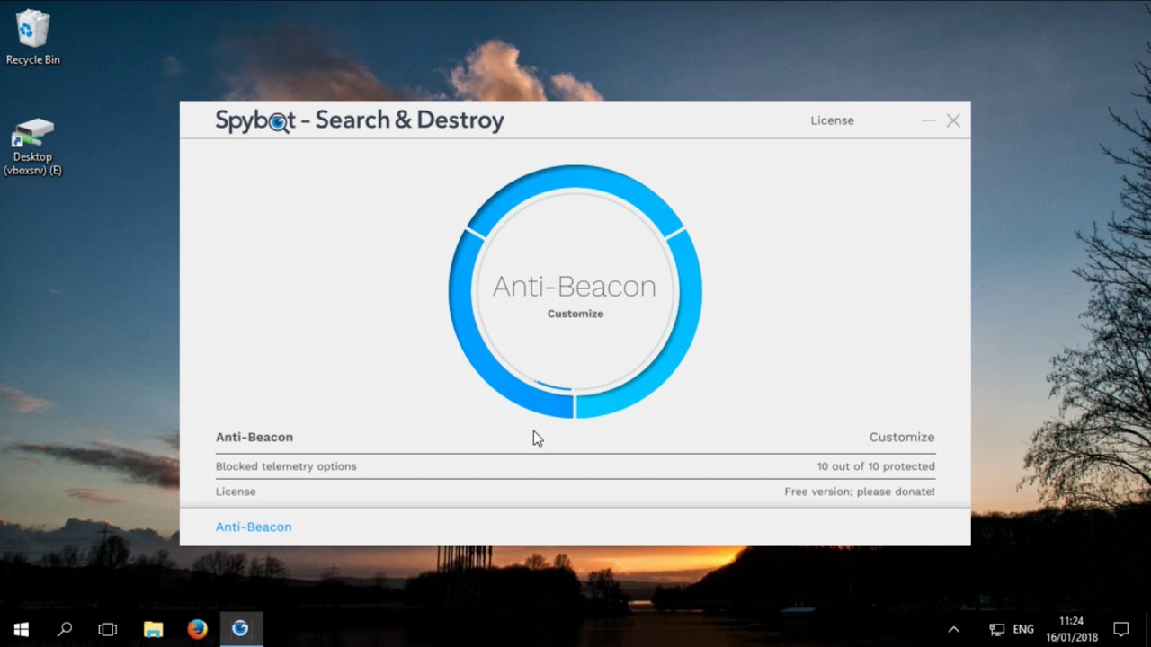 spybot beacon 2022 New Spybot: Sử dụng Spybot Anti-Beacon (Phiên bản Beta)