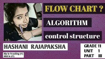 Grade 11 Lesson 1 | Flow Chart and Algorithm | Information and Communication Technology | Hashani